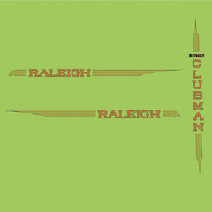 Raleigh Set 1050-Bicycle Decals