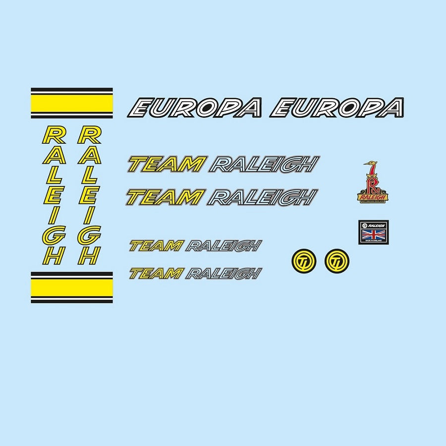 Raleigh SET 11-Bicycle Decals