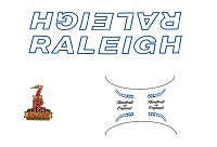 Raleigh SET 125-Bicycle Decals