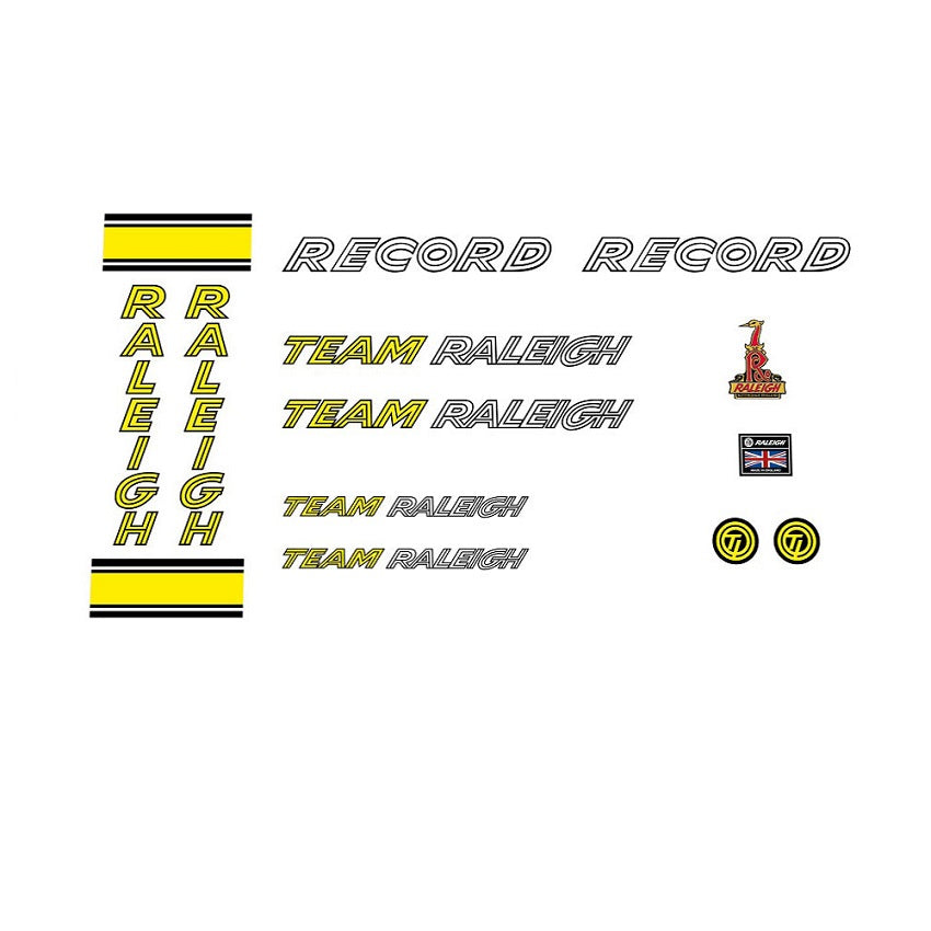 Raleigh SET 13-Bicycle Decals