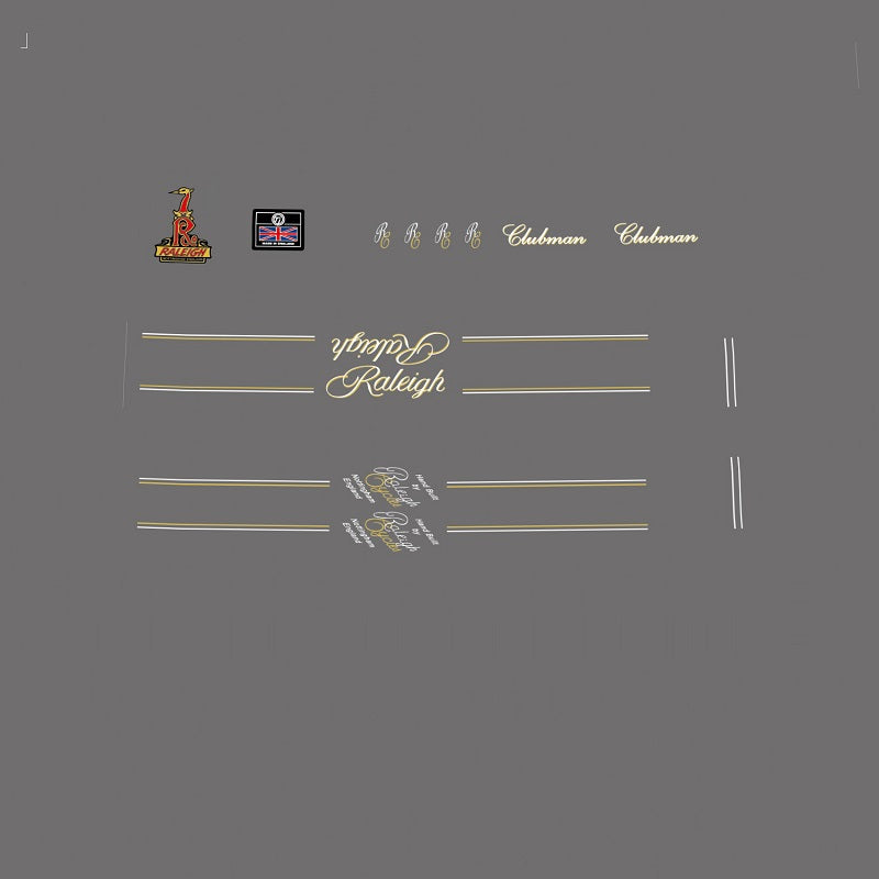 Raleigh SET 200-Bicycle Decals