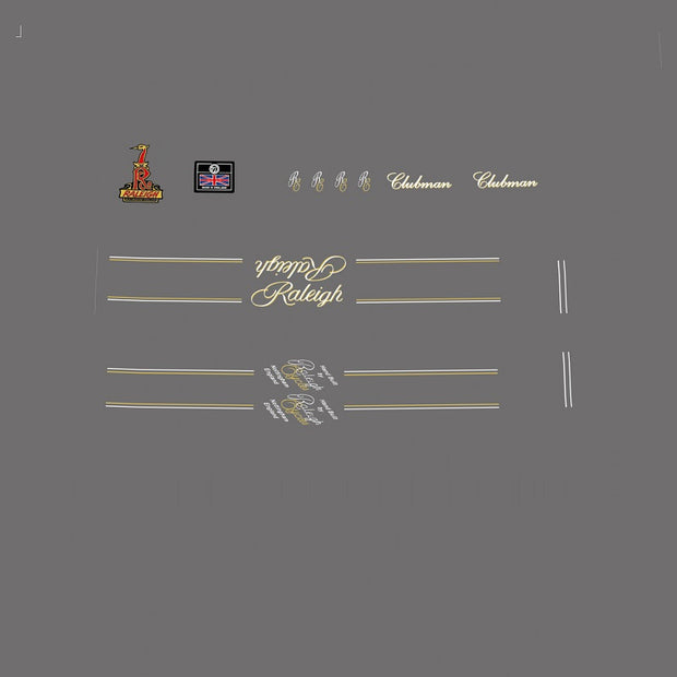 Raleigh SET 200-Bicycle Decals