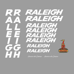 Raleigh Services des Couses Bicycle Decals