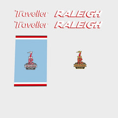 Raleigh Traveller Bicycle Decals