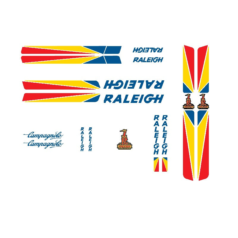 Raleigh Systeme U Team Bicycle Decals