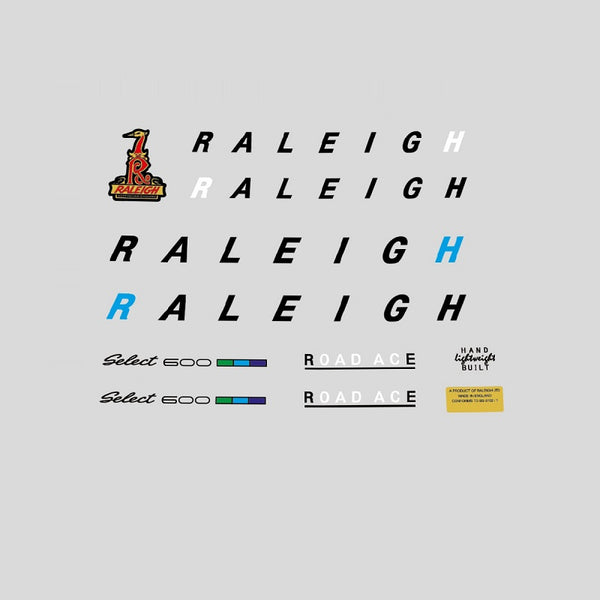 Raleigh SET 250-Bicycle Decals