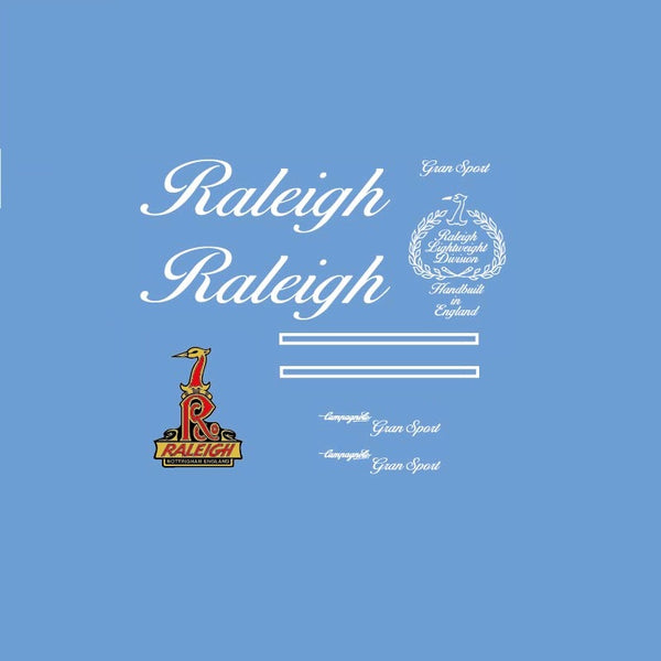 Raleigh Gran Sport Bicycle Decals