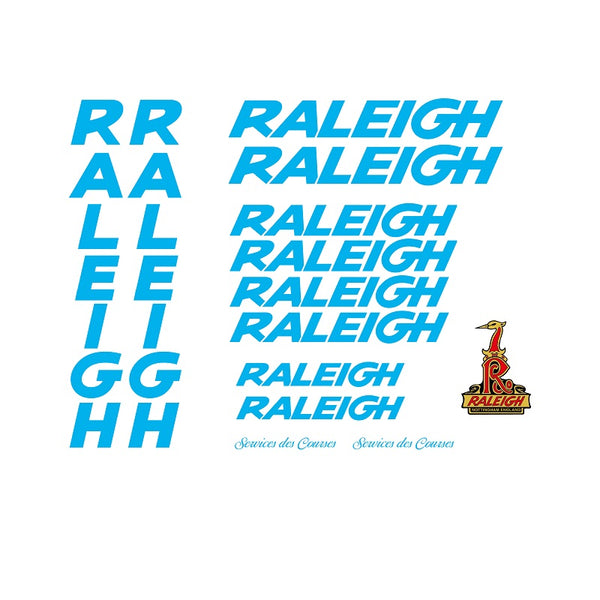 Raleigh SET 301-Bicycle Decals