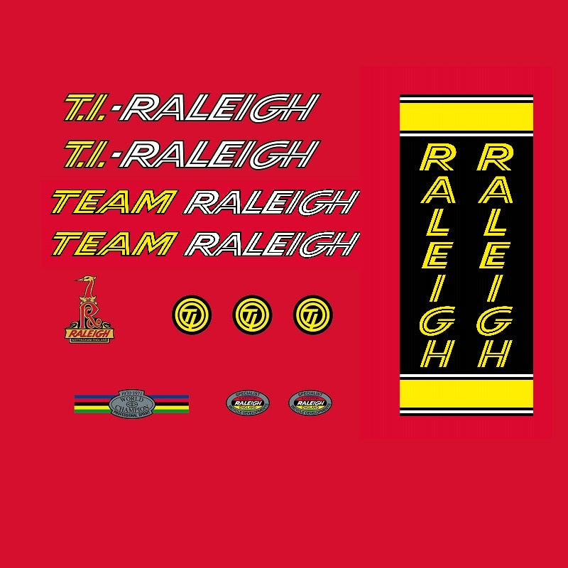 Raleigh Set 0032 TI Team