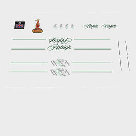 Raleigh Rapide Bicycle Decals