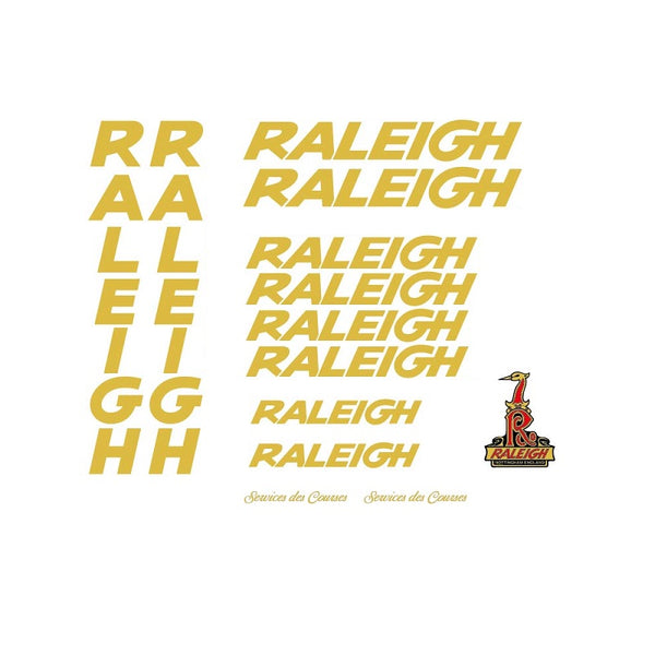 Raleigh SET 43-Bicycle Decals