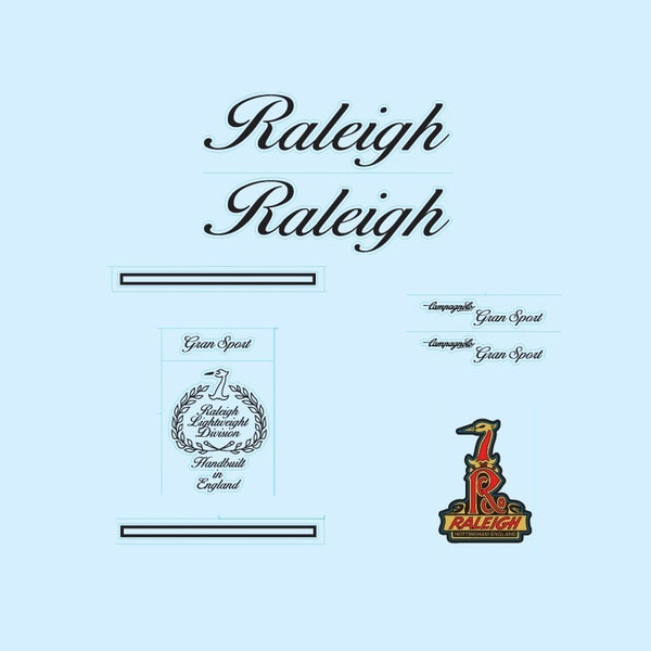 Raleigh SET 4-Bicycle Decals
