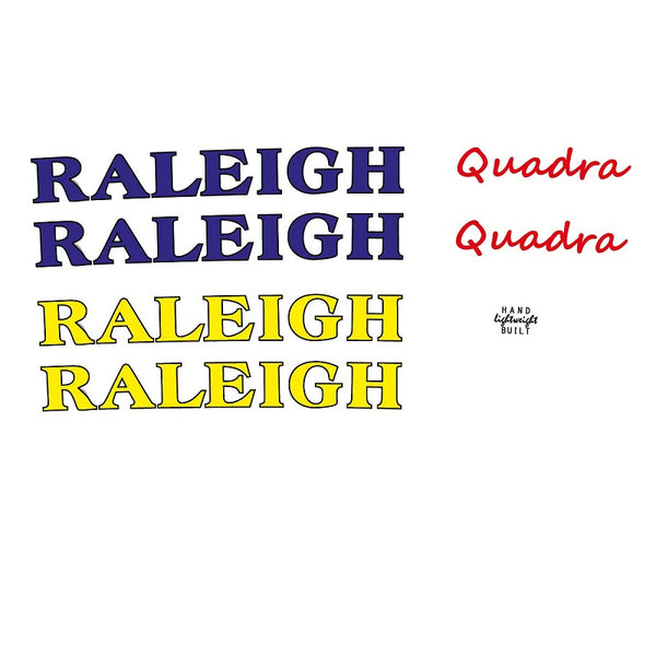 Raleigh SET 52-Bicycle Decals