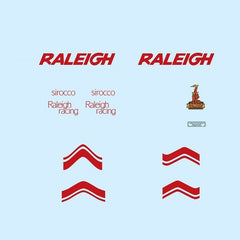 Raleigh SET 5-Bicycle Decals