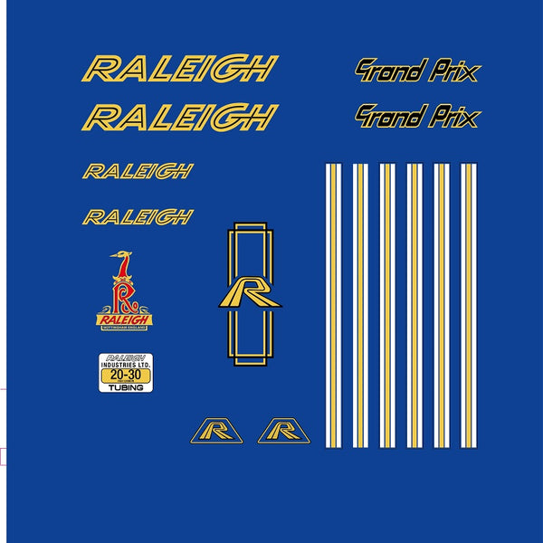 Raleigh Set 730-Bicycle Decals