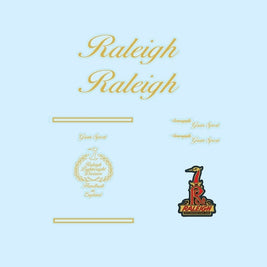 Raleigh SET 7-Bicycle Decals
