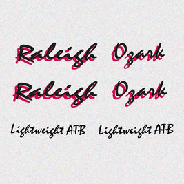 Raleigh Set 880-Bicycle Decals