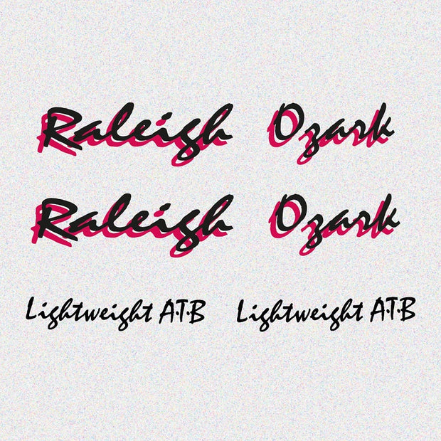 Raleigh Set 880-Bicycle Decals