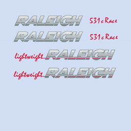 Raleigh SET 890-Bicycle Decals