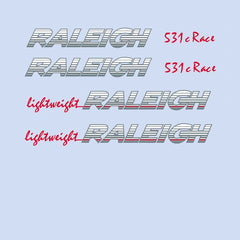 Raleigh SET 890-Bicycle Decals