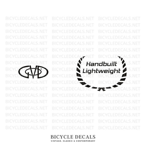 Raleigh SET B-Bicycle Decals