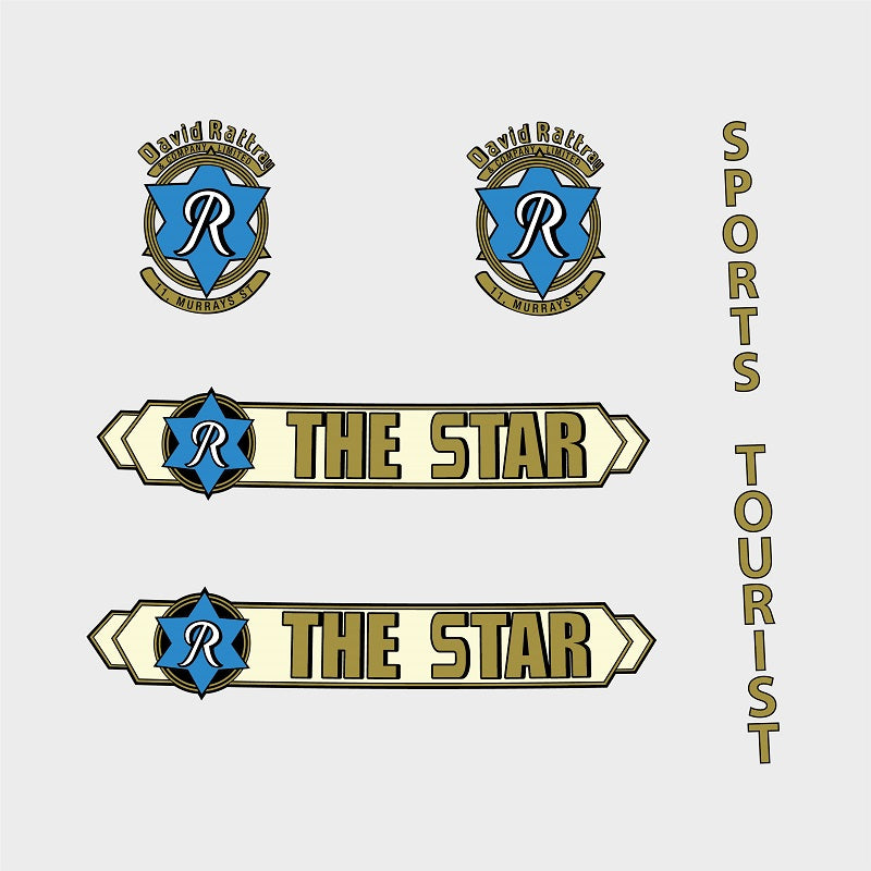 Rattray Set 500-Bicycle Decals