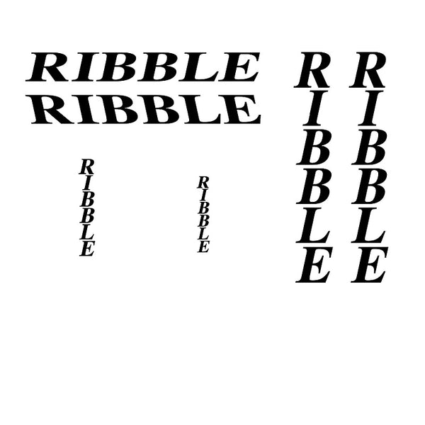 Ribble Set 105-Bicycle Decals