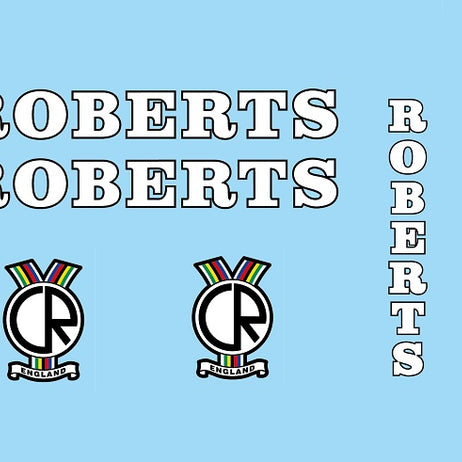 Roberts SET 1-Bicycle Decals