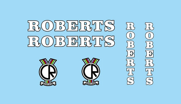 Roberts SET 1-Bicycle Decals
