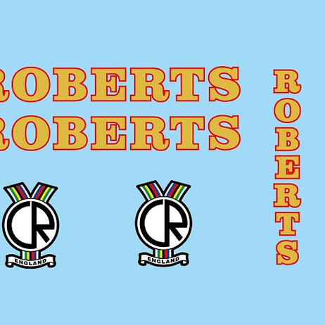 Roberts SET 2-Bicycle Decals