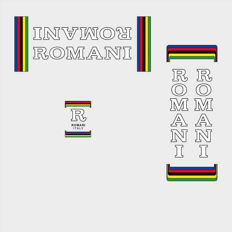 Romani Set 740-Bicycle Decals