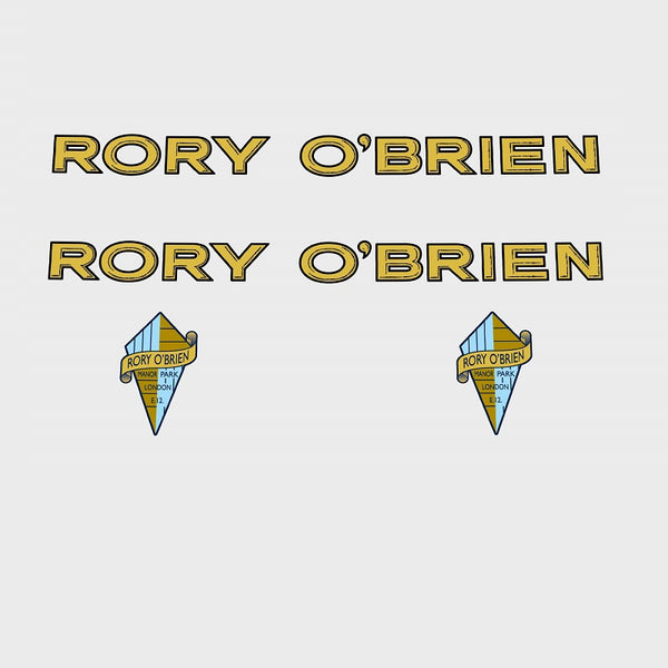 RoryOBrien Set 100-Bicycle Decals