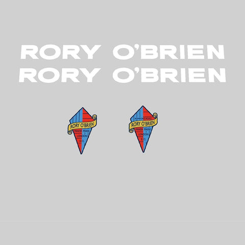 Rory O'Brien Bicycle Transfers / Decals / Stickers