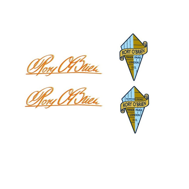 RoryOBrien Set 11-Bicycle Decals