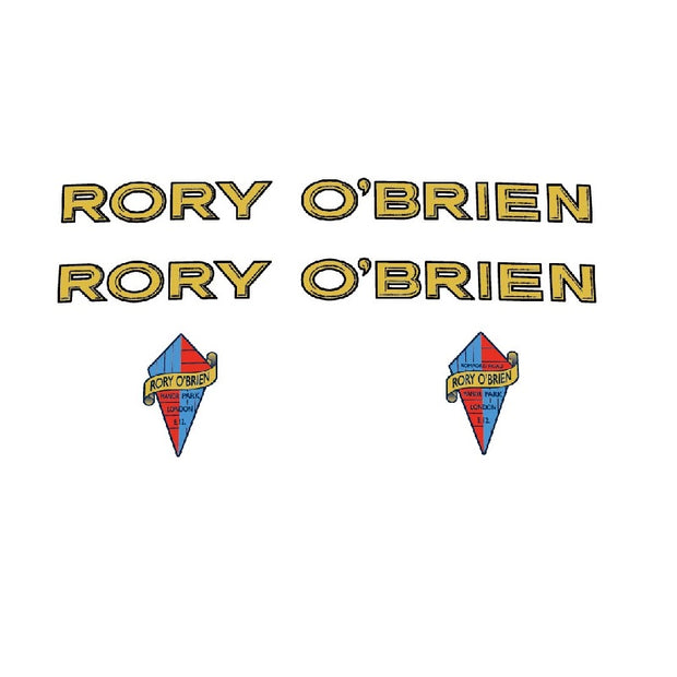 RoryOBrien Set 7-Bicycle Decals