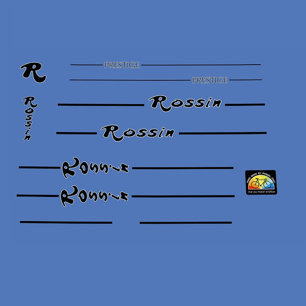 Rossin Set 104-Bicycle Decals