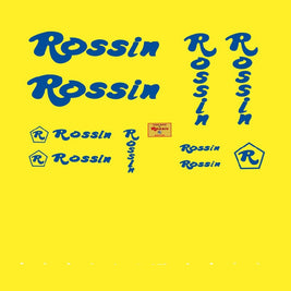 Rossin Set 200-Bicycle Decals