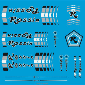 Rossin Set 3-Bicycle Decals
