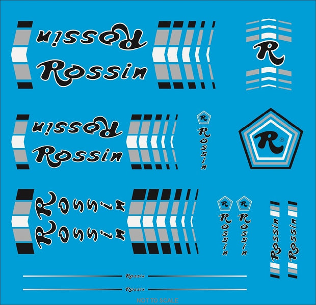 Rossin Set 3-Bicycle Decals