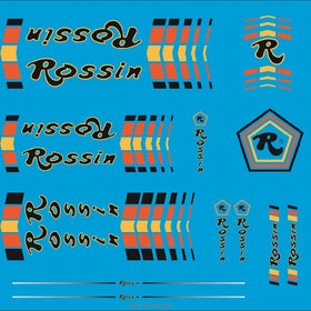 Rossin Set 4-Bicycle Decals
