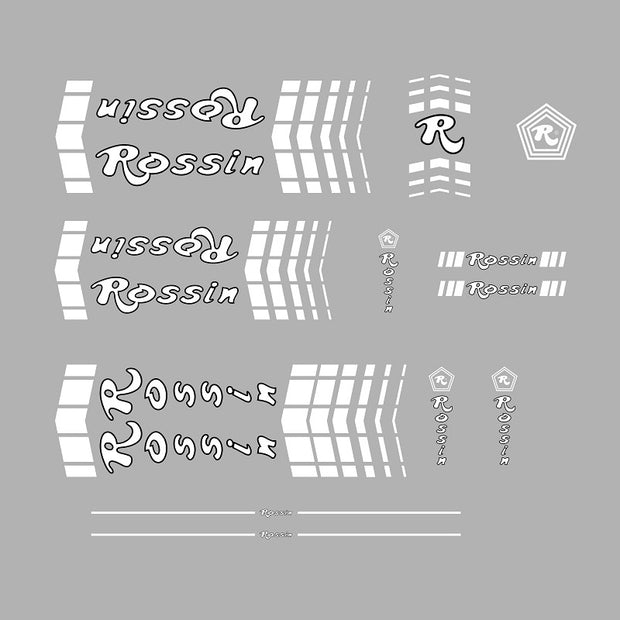 Rossin Set 50-Bicycle Decals