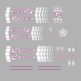 Rossin Set 54-Bicycle Decals