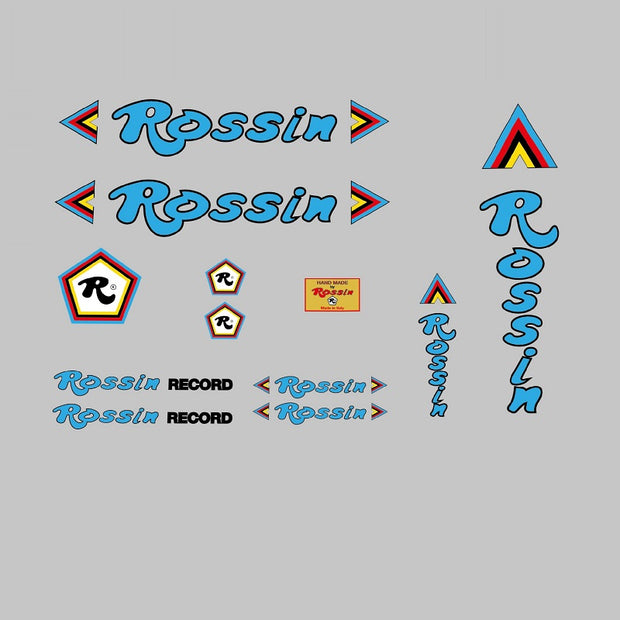 Rossin Set 7-Bicycle Decals