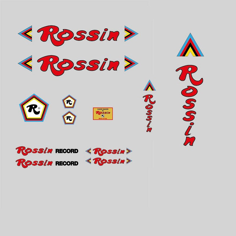 Rossin Set 8-Bicycle Decals