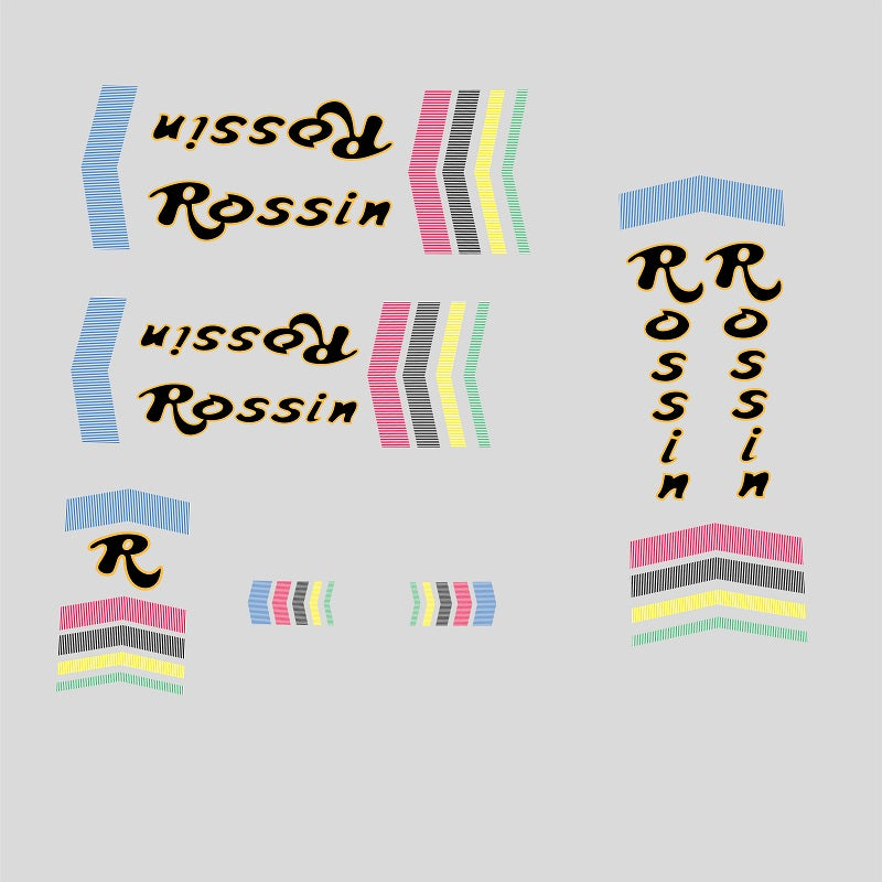 Rossin Set 850-Bicycle Decals