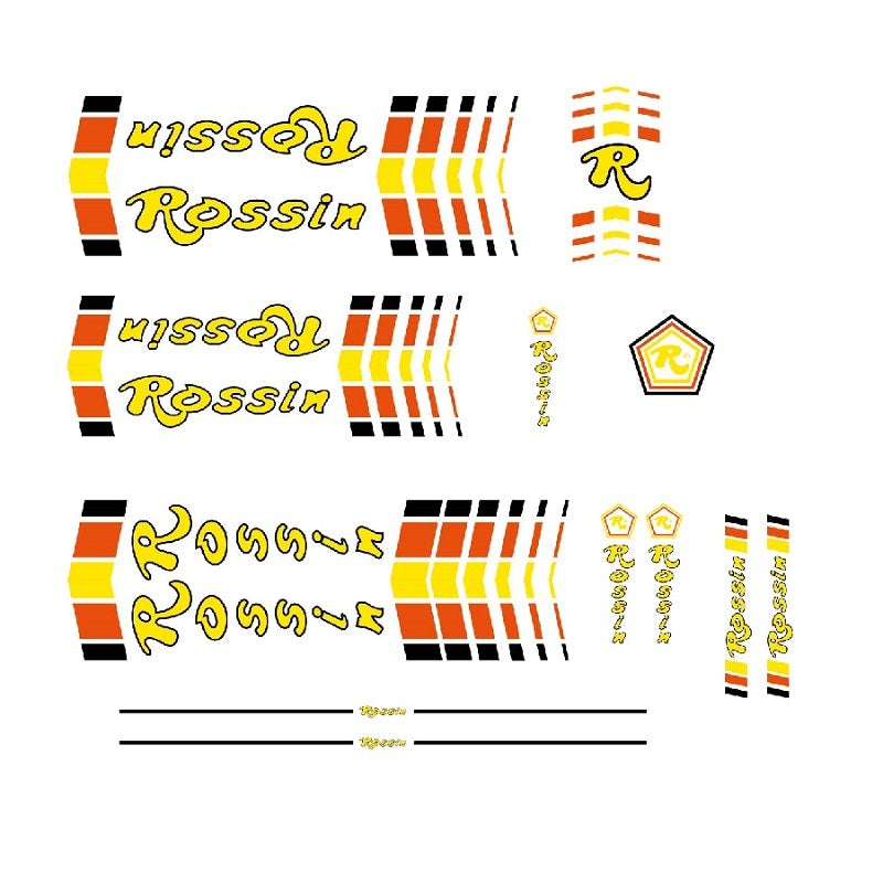 Rossin Set 870-Bicycle Decals