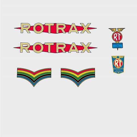 Rotrax Bicycle Transfers / Decals / Stickers