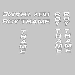 RoyThame Set 5-Bicycle Decals