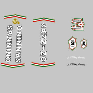 Sannino Set 110-Bicycle Decals