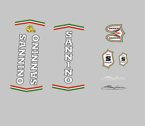 Sannino Bicycle Decals / Stickers